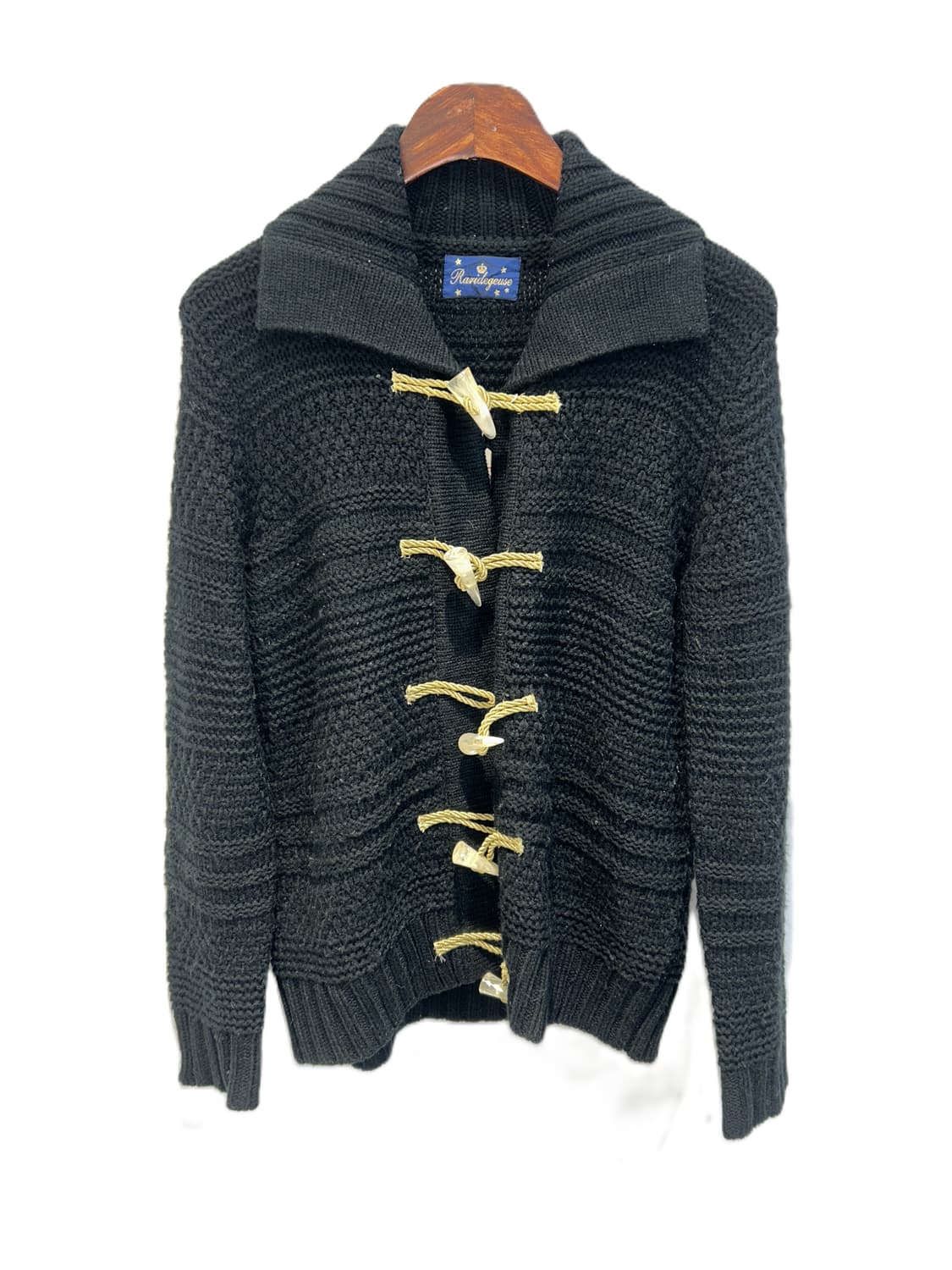 토글 버튼 니트 가디건 상품이미지1