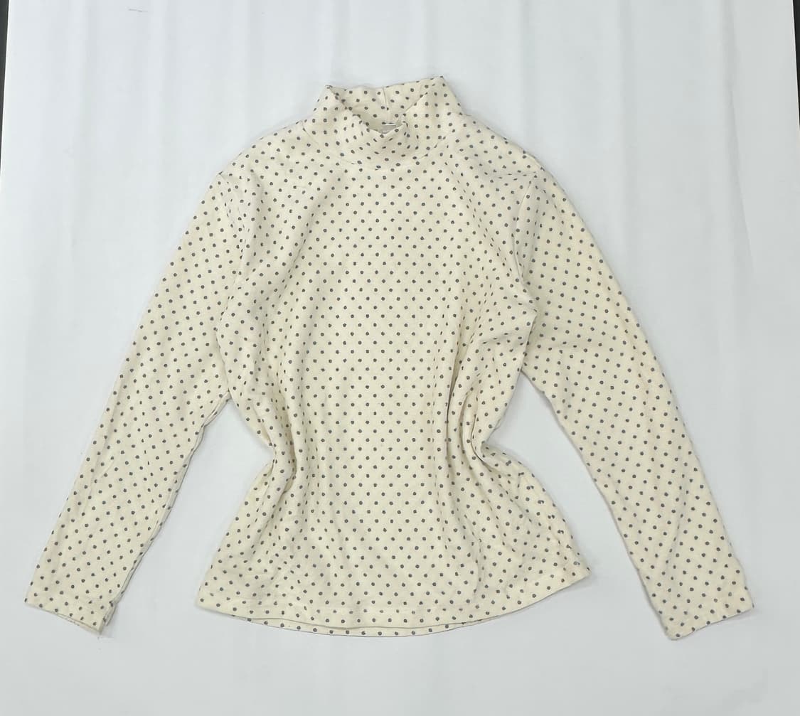 🩵하구미의 도트 러블리 코디세트🩵 목폴라 원피스 베이비돌 그런지 상품이미지6