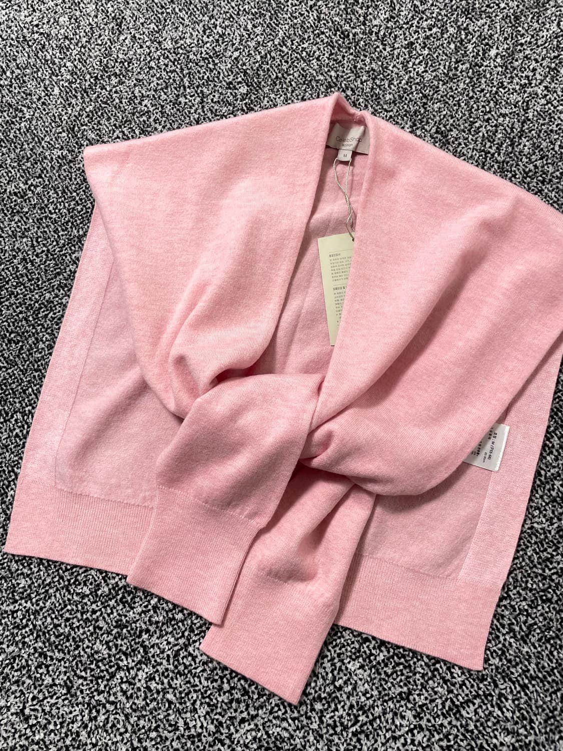 빈티지9. (새상품) CelebShop 셀렙샵 니트 가디건 어깨 숄 상품이미지2