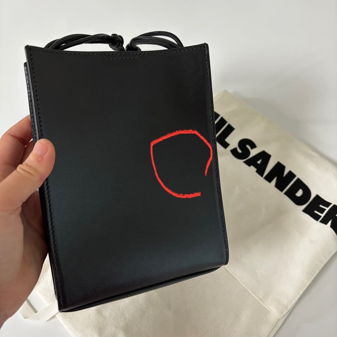 질샌더 탱글백 스몰 블랙 상품이미지5