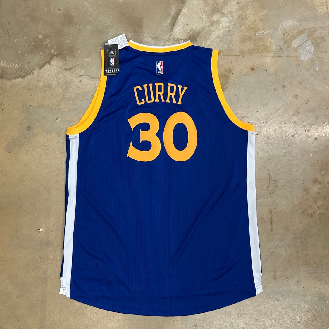 XL 새상품 아디다스 NBA No.30 스테판커리 민소매 유니폼 상품이미지2