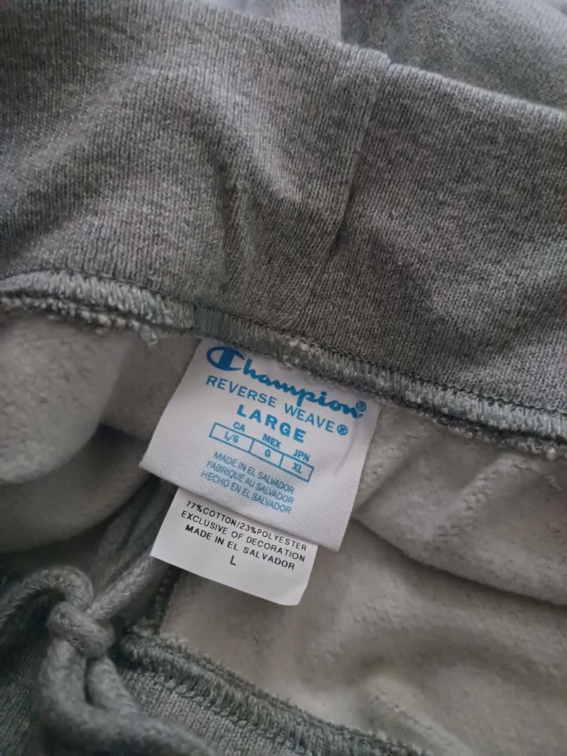 챔피언 리버스위브 기모조거 L사이즈 새상품  상품이미지2