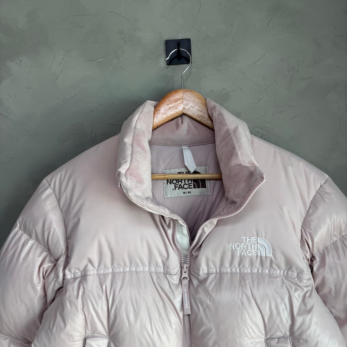 노스페이스 화이트라벨 노벨티 눕시 구스다운 패딩 라이트핑크 상품이미지2