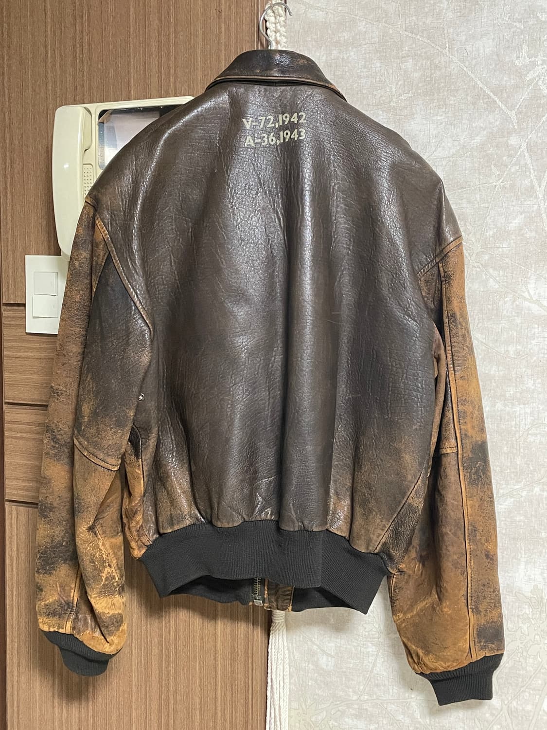 90’s OG 에이징 아비렉스 a-2 자켓 상품이미지2