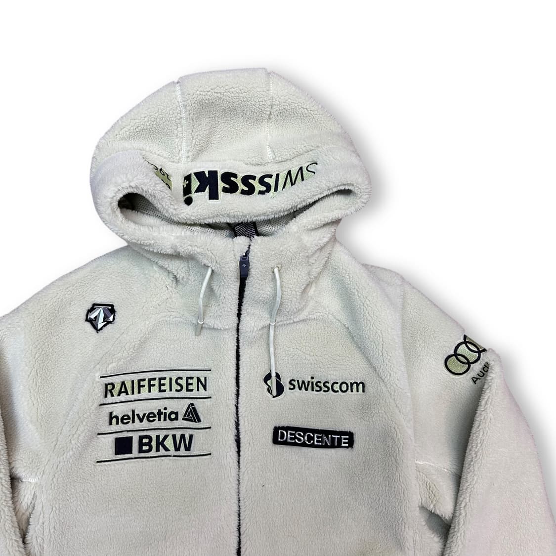 데상트 아우디 스키팀 후리스 자켓 상품이미지2