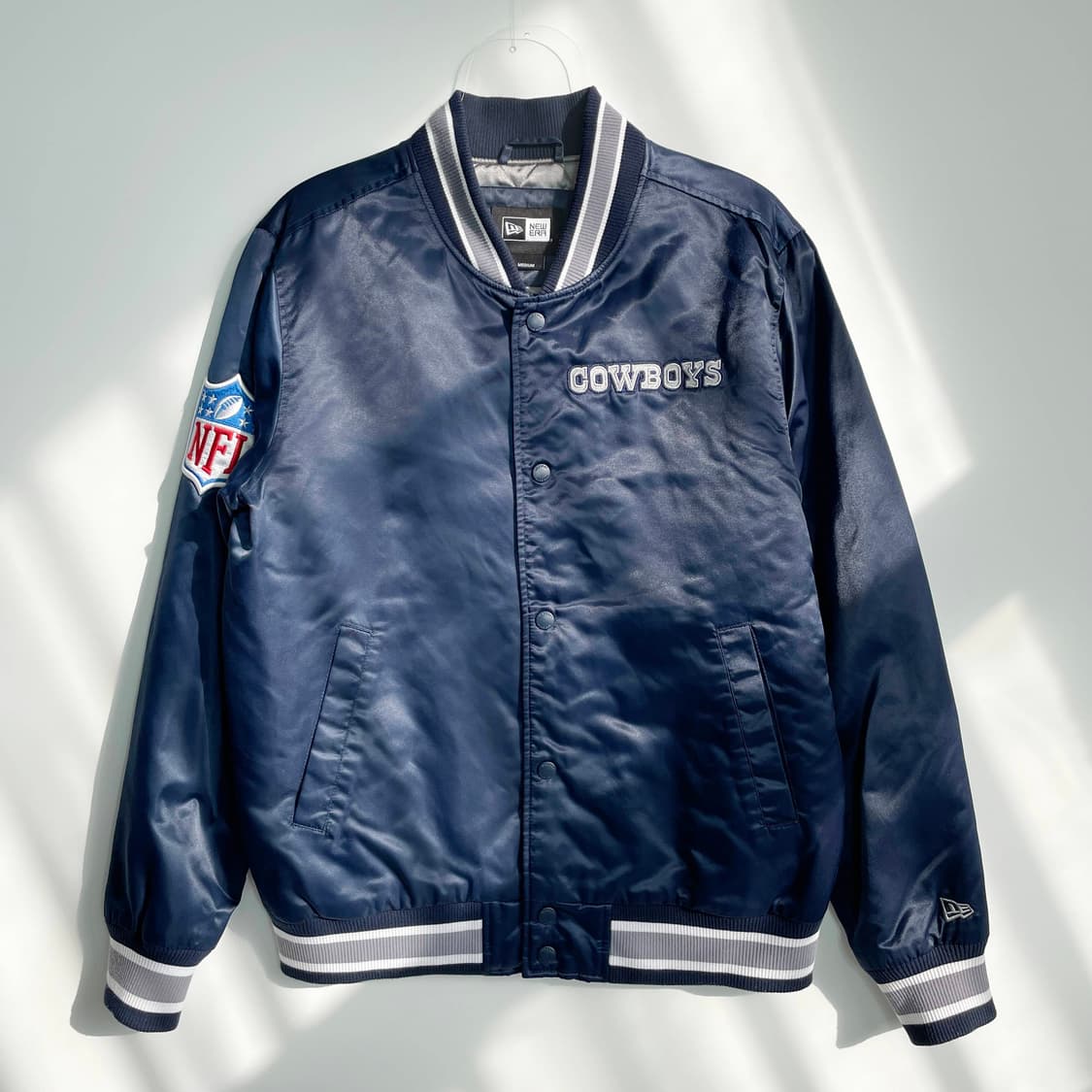  C2 NFL 뉴에라 댈러스 카우보이스 새틴자켓 M사이즈 상품이미지1
