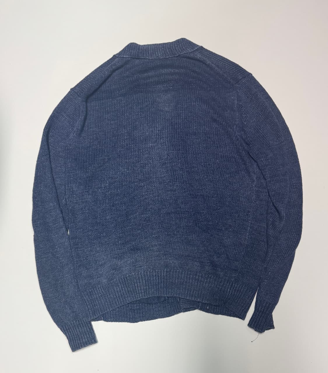 클럽모나코 미니멀 투 포켓 네이비 가디건 상품이미지2