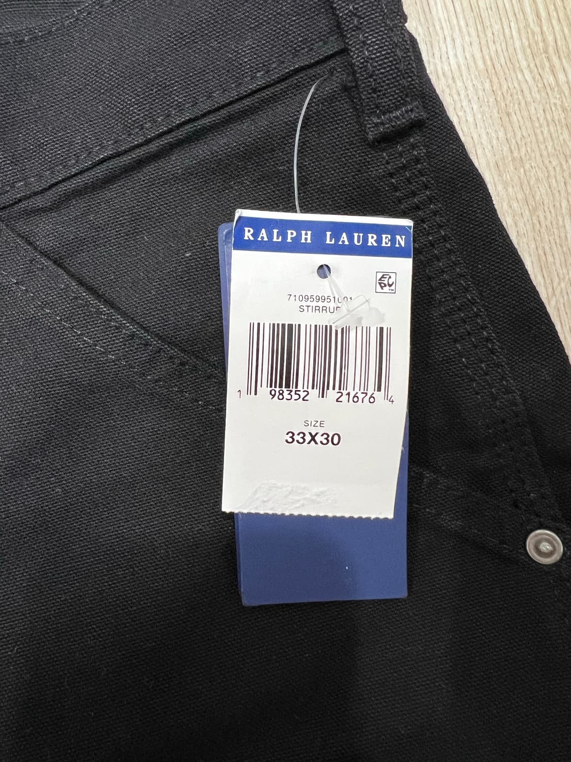 폴로 랄프로렌 카펜터 더블니 팬츠 33/30 새제품 판매합니다. 상품이미지5