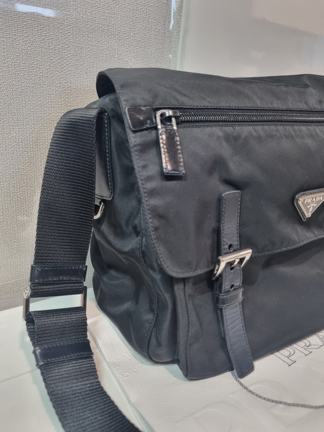 정품 프라다 메신저백 상품이미지8