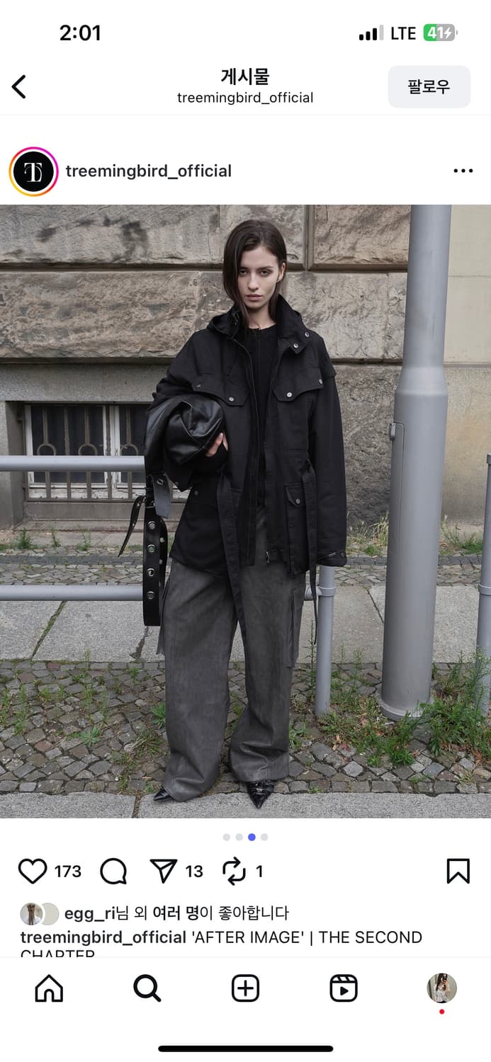 트리밍버드 유틸리티 필드 자켓 블랙 상품이미지2