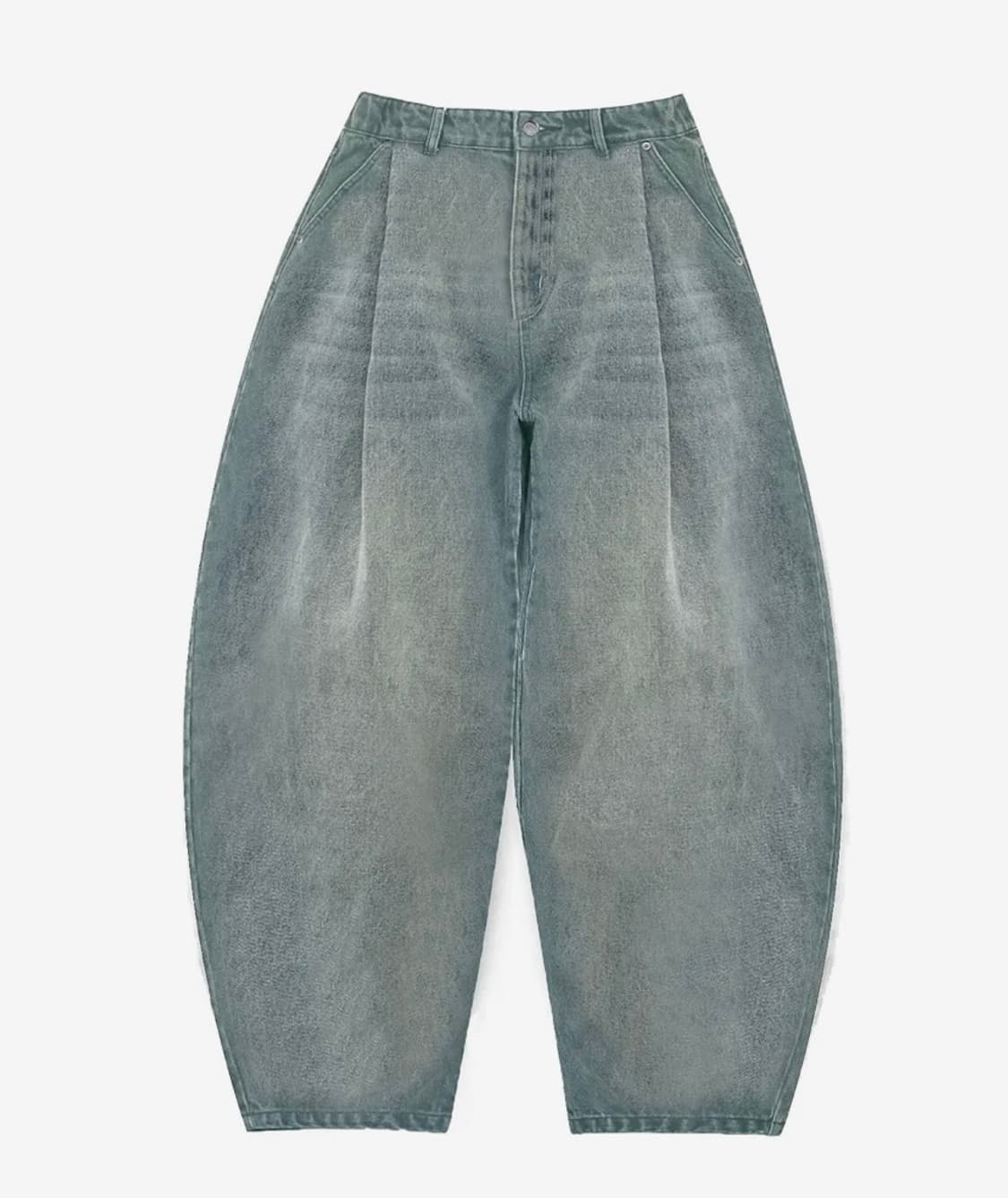 와이드 벌룬 데님 상품이미지1