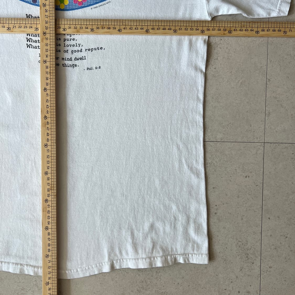 빈티지 90s Whatever 크리스천 티셔츠 상품이미지5