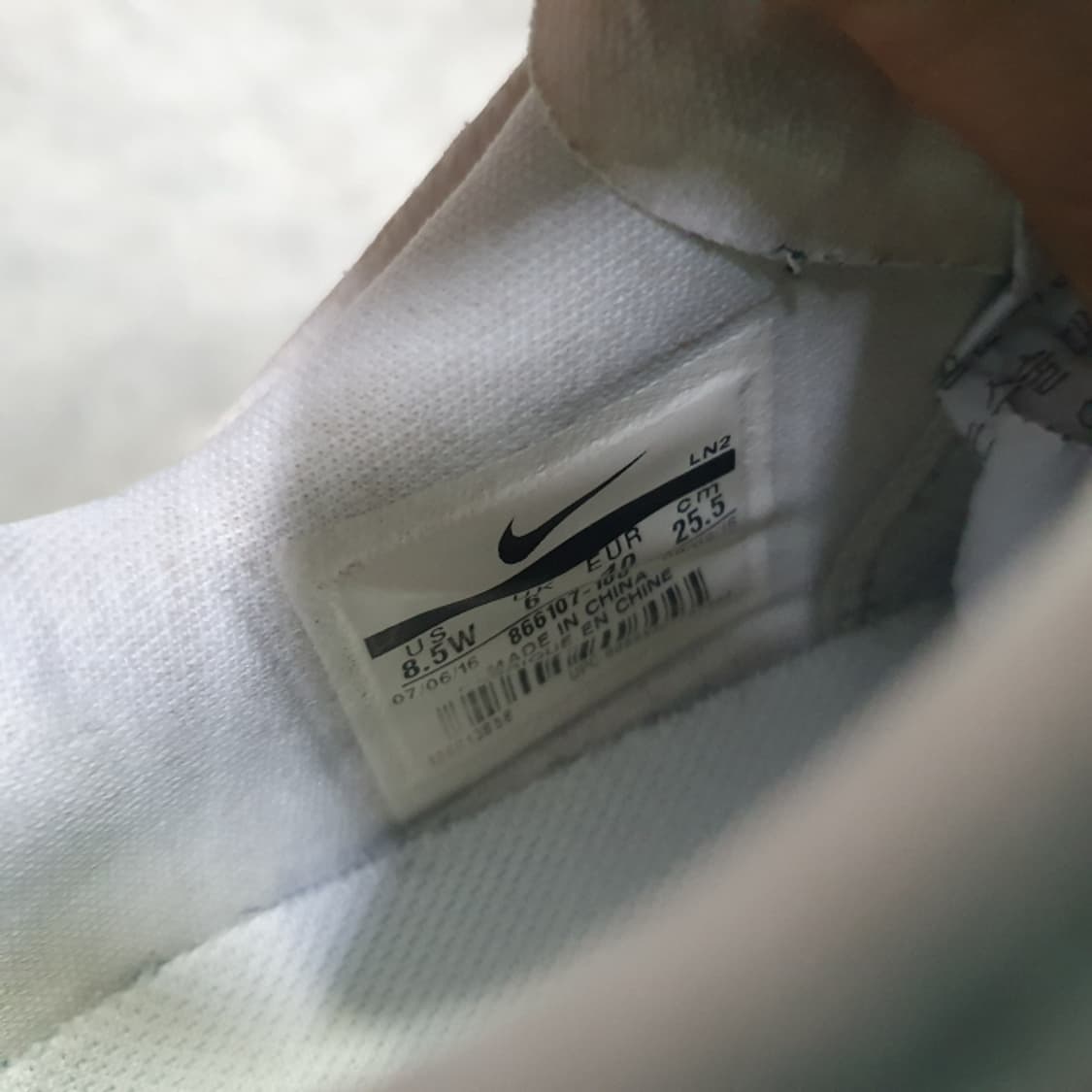 나이키 루나컨트롤베이퍼 스파이크리스 골프화(255) 상품이미지6