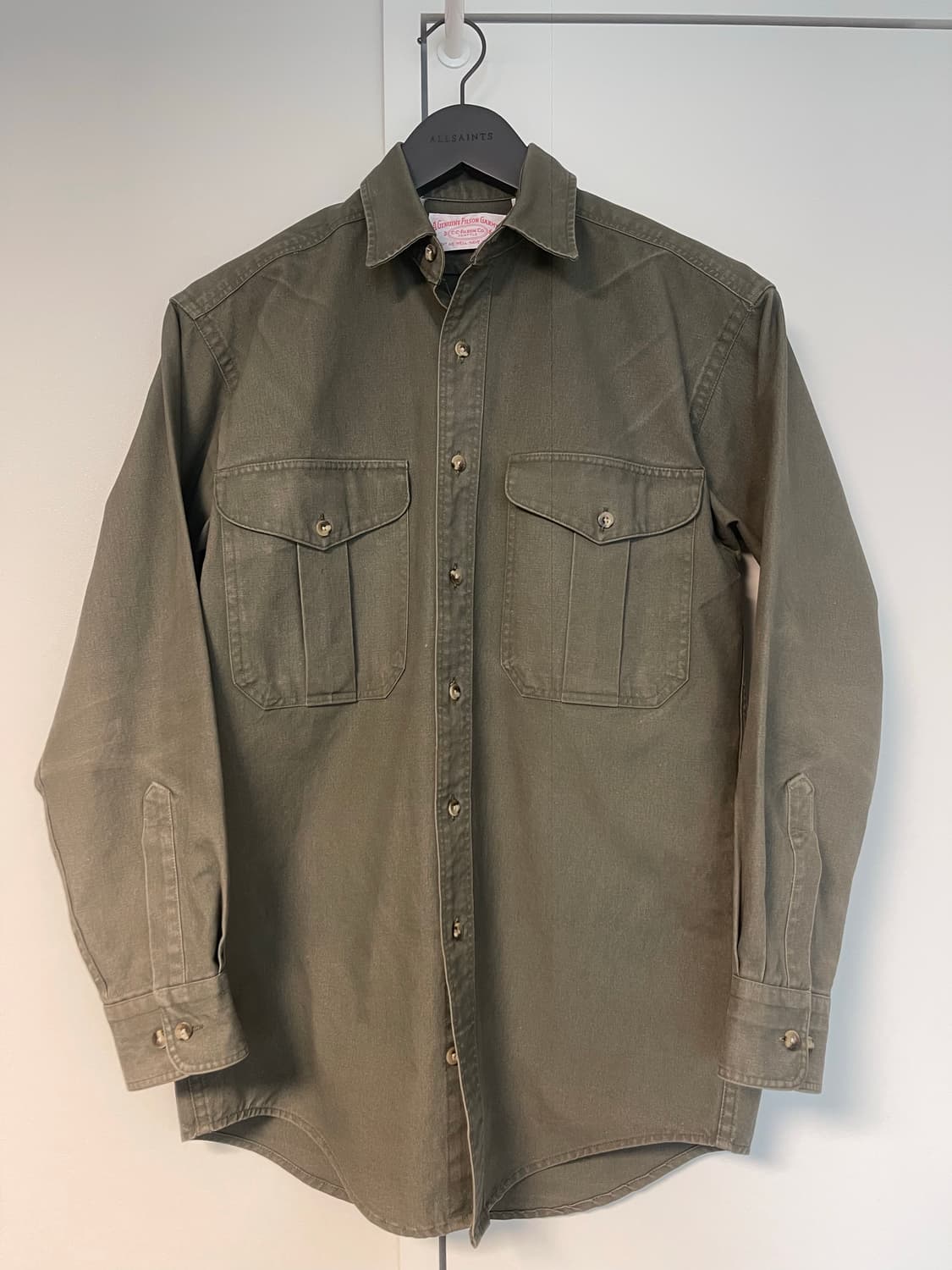 Filson 헤비트윌셔츠 올리브 S (희귀템) 상품이미지1