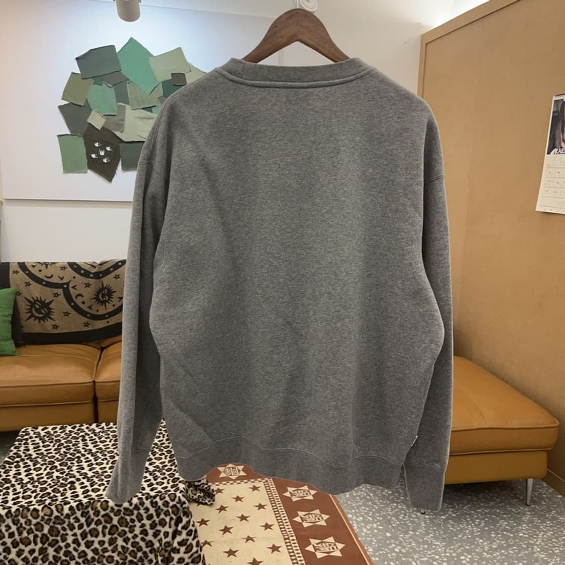 나이키 NSW 스트릿 펑크 스펠로고 오버핏 맨투맨 M C09416 상품이미지4