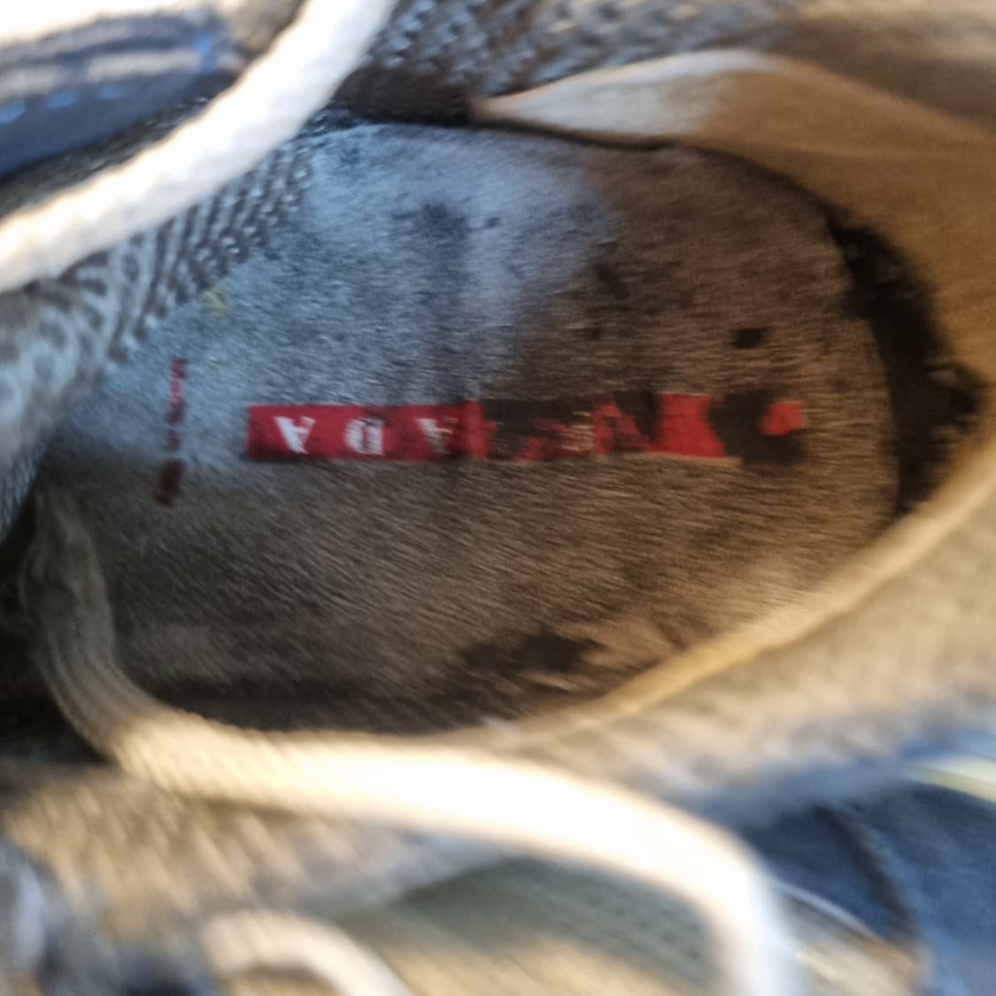 프라다 아메리칸컵 스웨이드 블루 네이비 11사이즈 상품이미지4