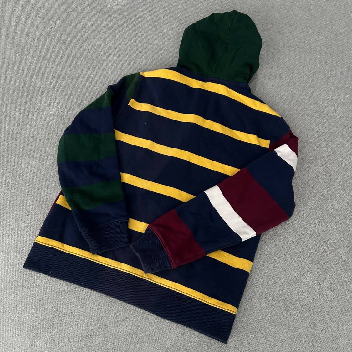 폴로 기모 컬러 후드집업 상품이미지6