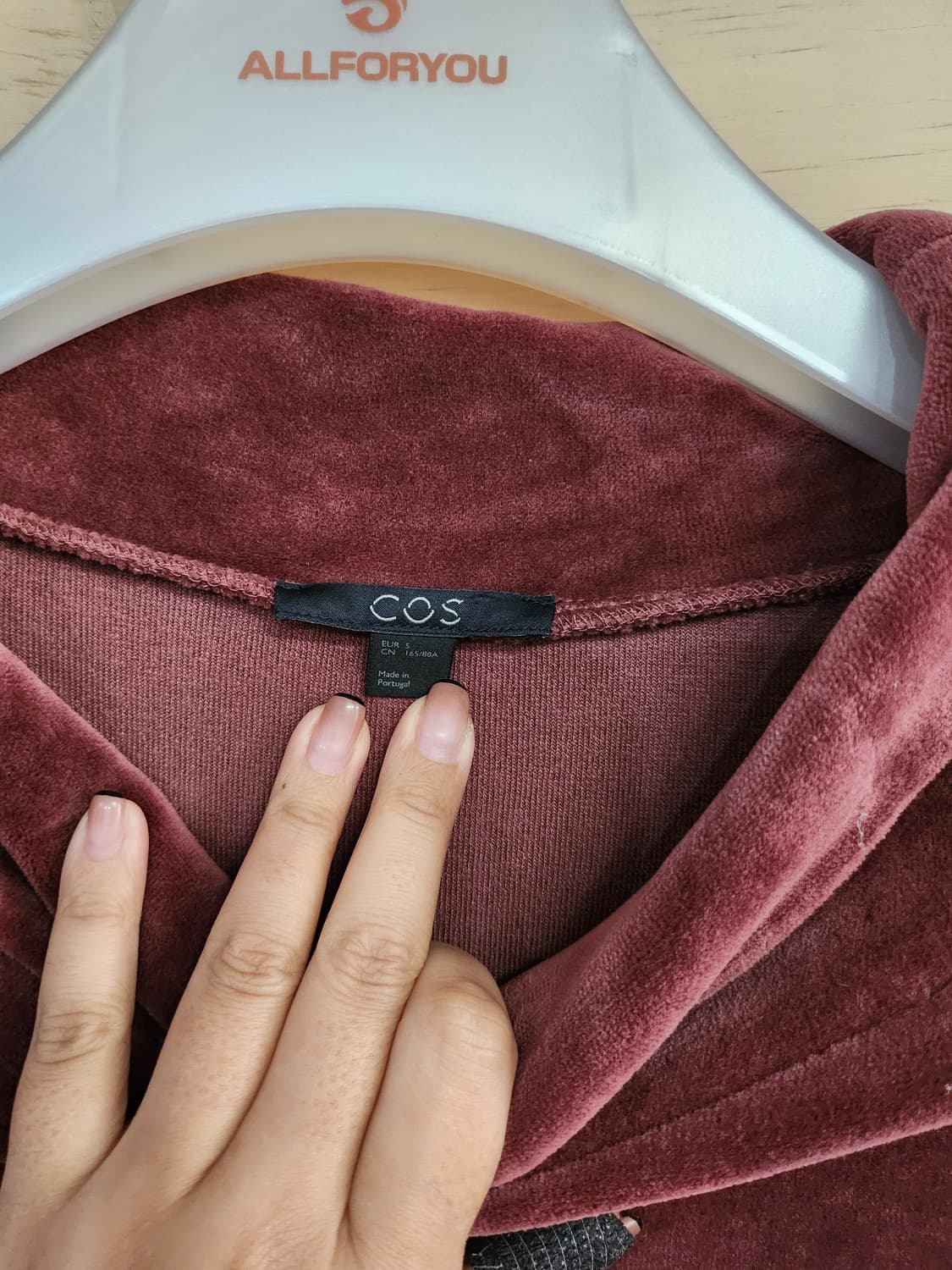 482) 코스 벨벳 맨투맨 상품이미지2