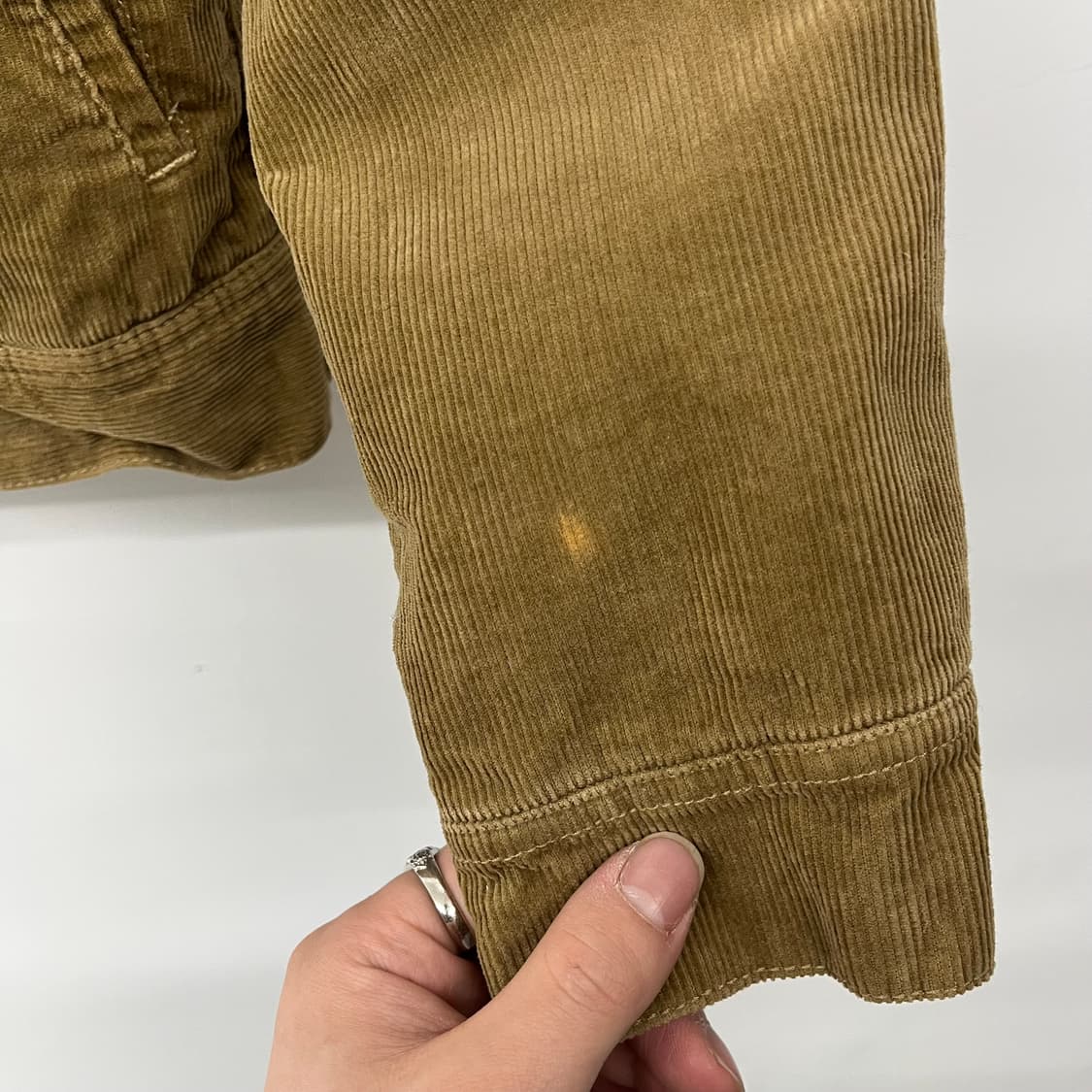 Lee 리 코듀로이 쉐르파 자켓 브라운 여xs 상품이미지4