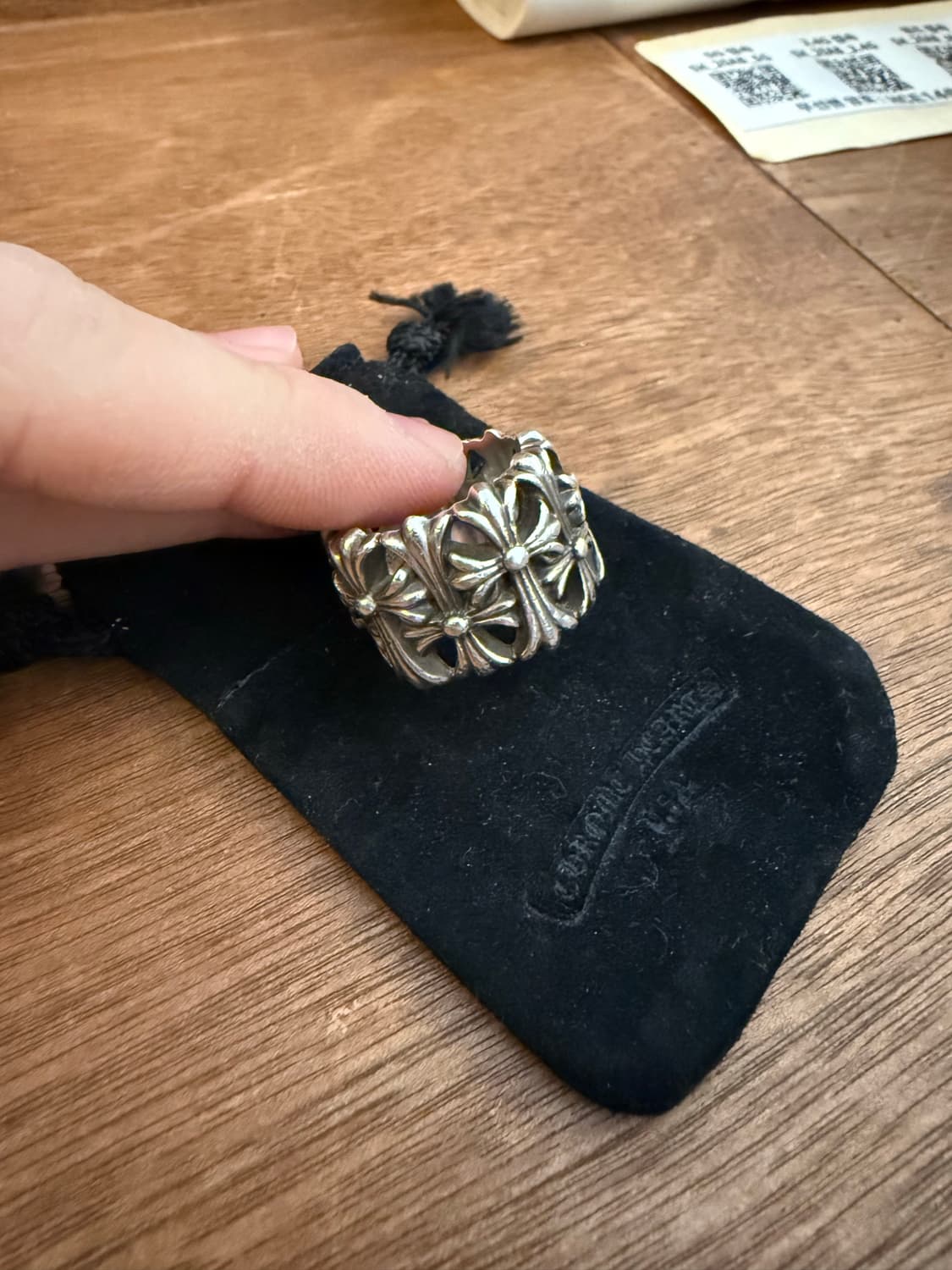 크롬하츠 반지 판매합니다 상품이미지1