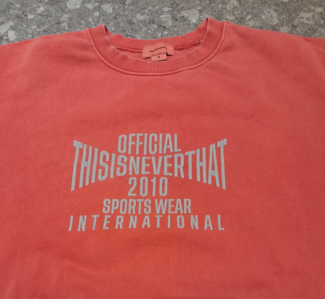 💥디스이즈네버댓 피그먼트 다잉 스웻셔츠 (M)    상품이미지5