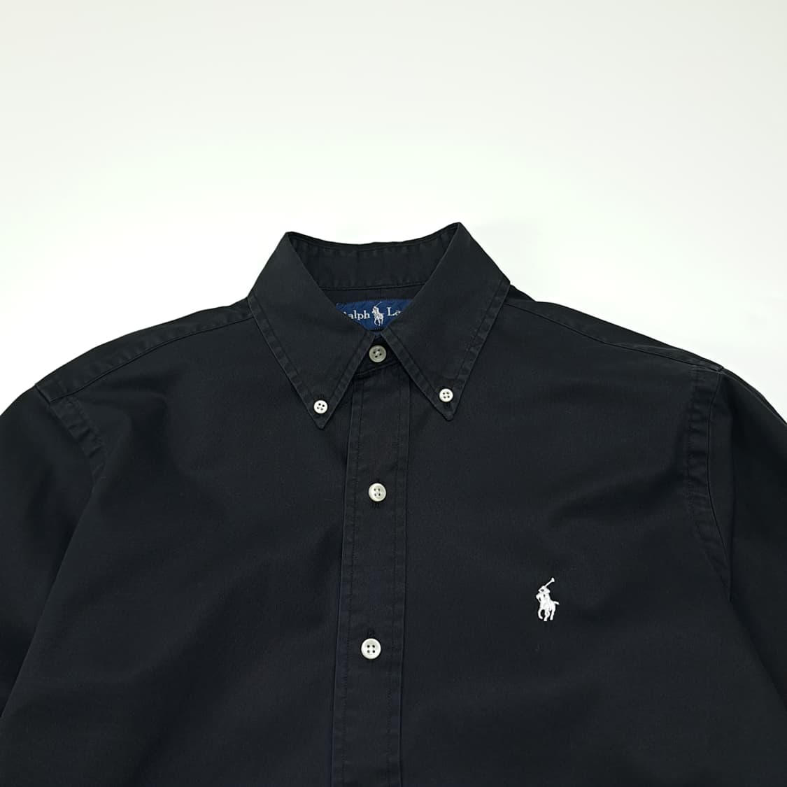 CL804 S 폴로 00s 버튼다운 화이트포니 블랙 셔츠 남방 상품이미지2