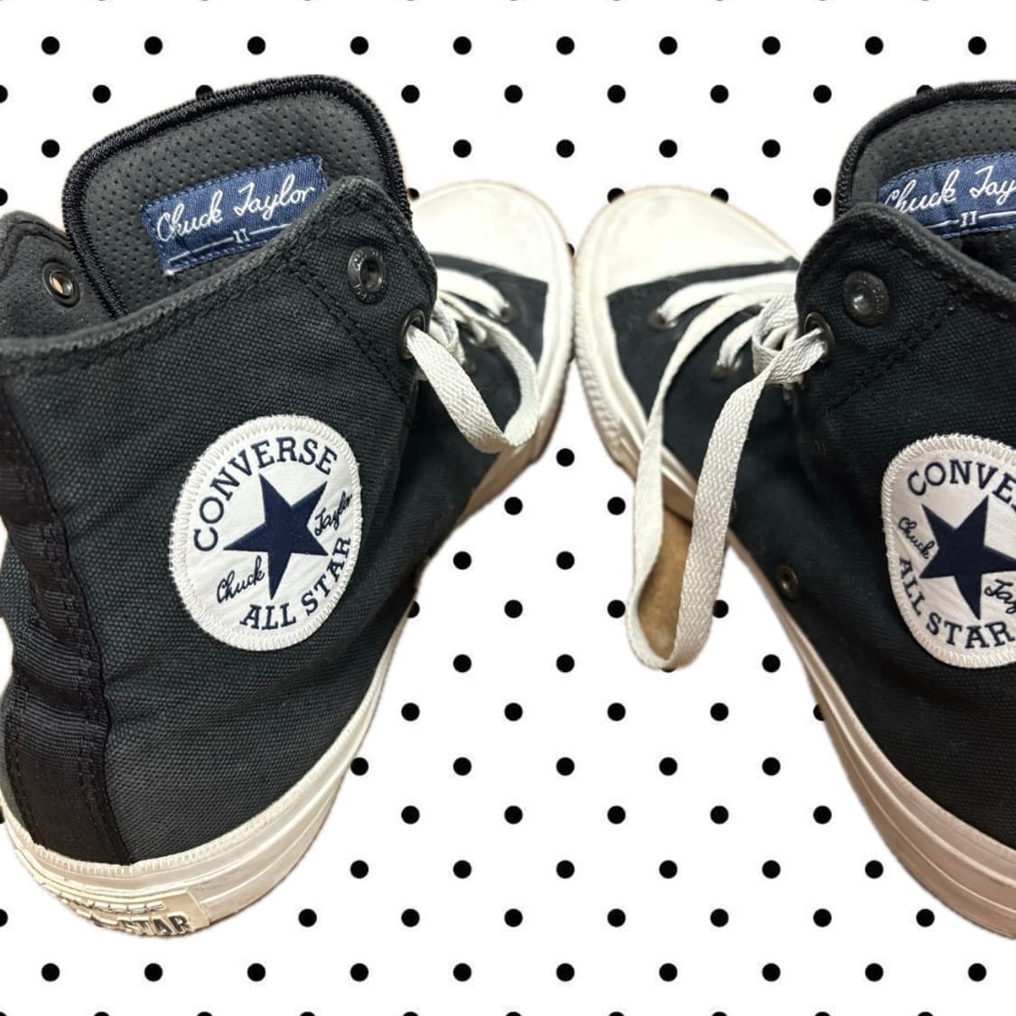 컨버스 척테일러 올스타 하이 블랙 260 상품이미지2