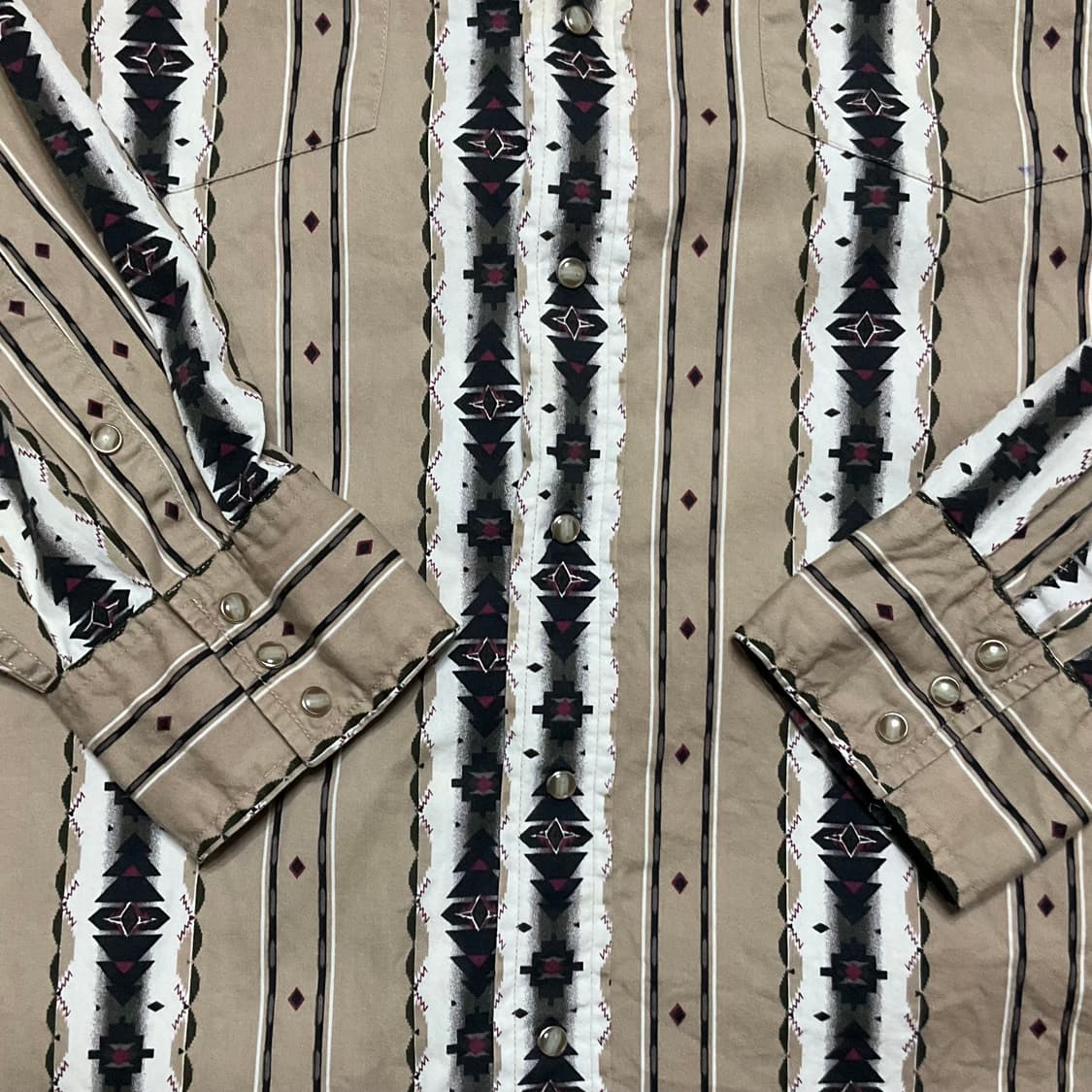 빈티지 웨스턴 패턴셔츠 상품이미지6