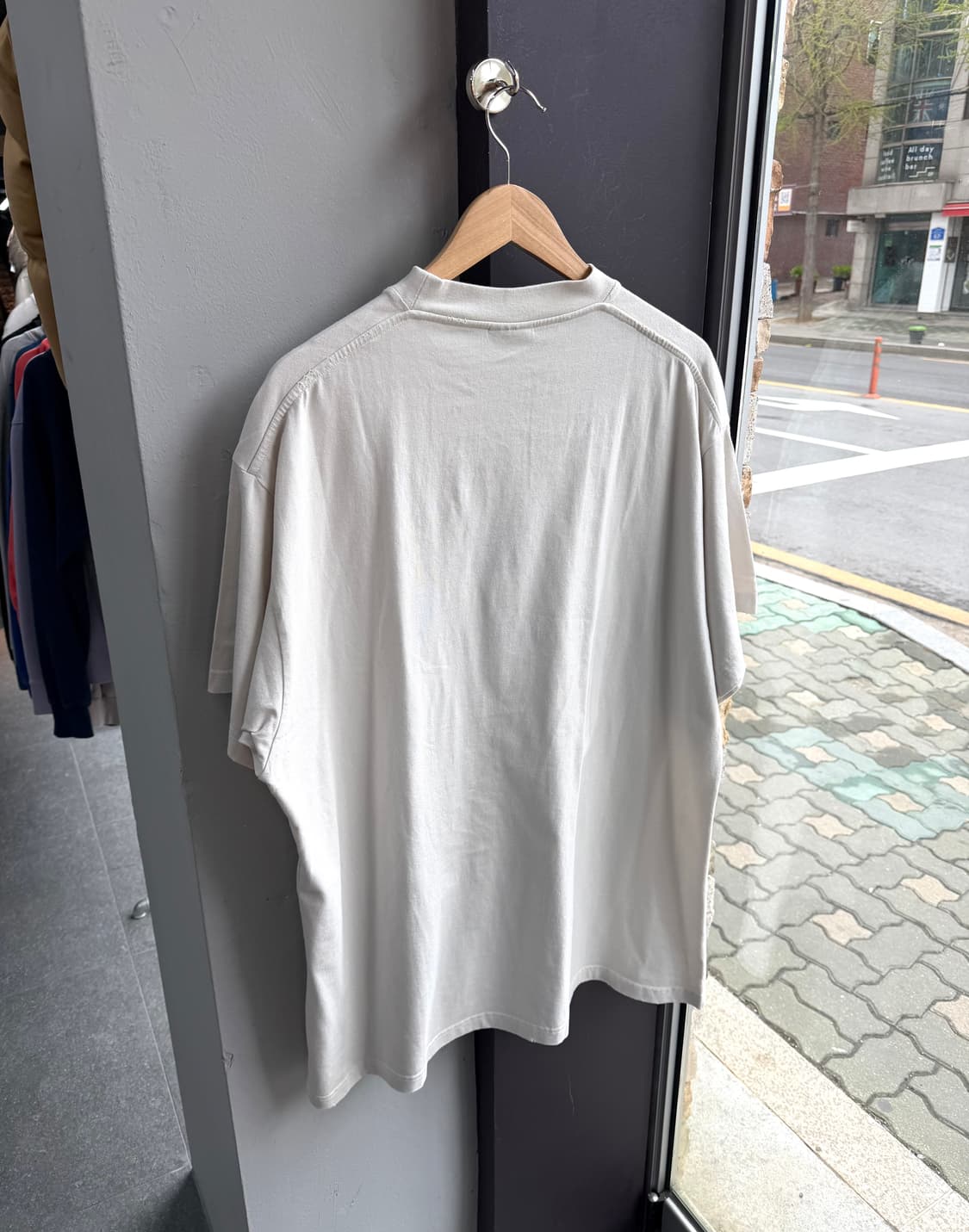 1/ 발렌시아가 22FW 애플로고 오버 반팔 상품이미지5