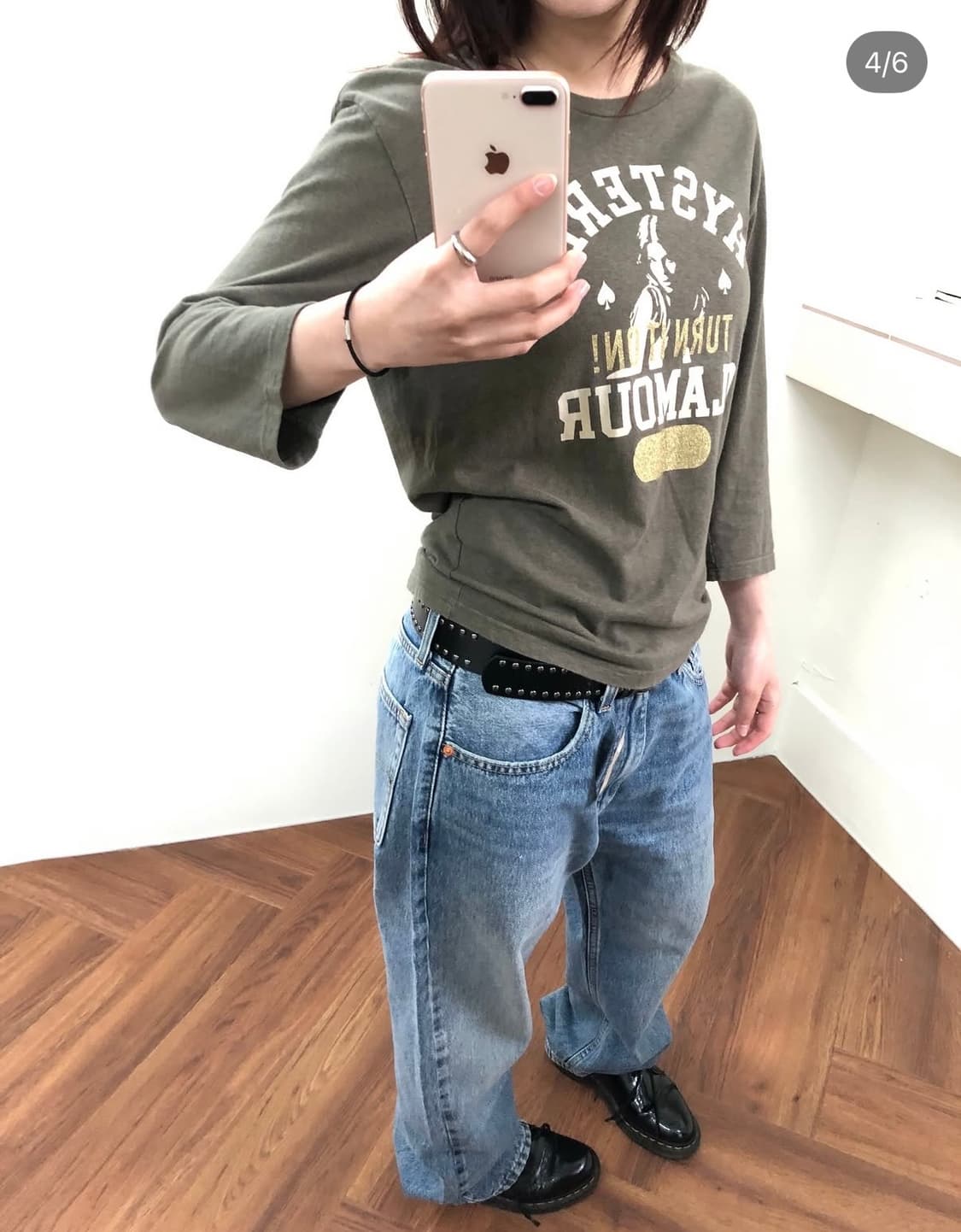 히스테릭 글래머 7부 티셔츠 상품이미지4