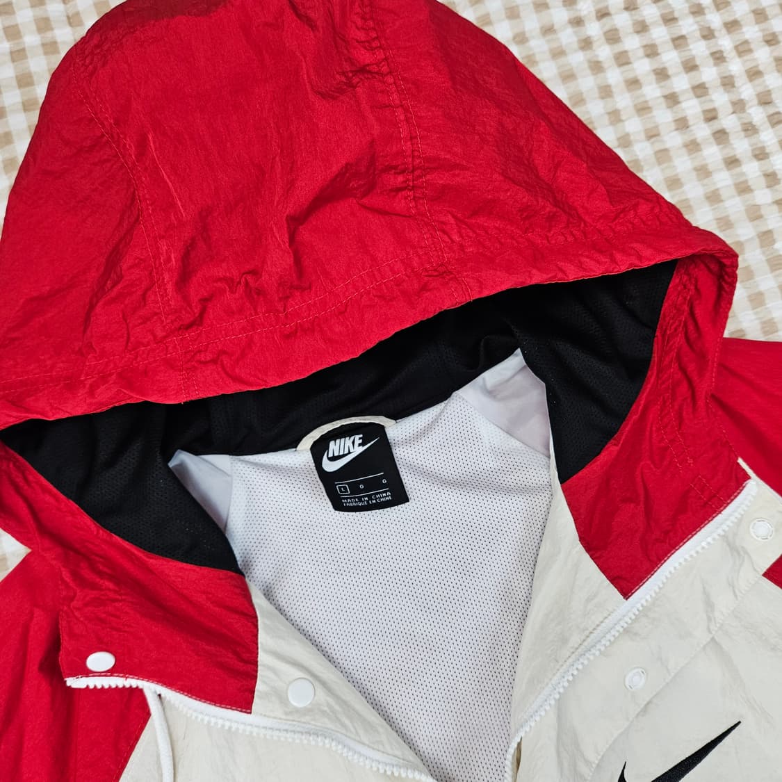 나이키 더블스우시 우븐 바람막이 후드집업 남자100 상품이미지4