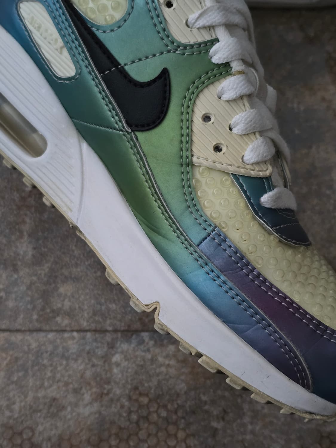 (230)나이키 에어맥스 90 버블 팩 화이트 상품이미지5