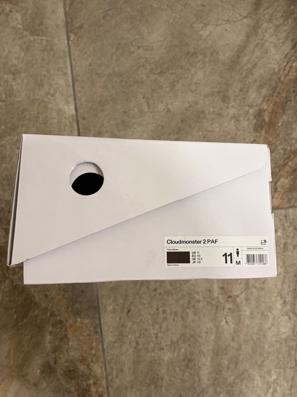 온 클라우드몬스터2 파프 쏜 브라운 290 판매 상품이미지9