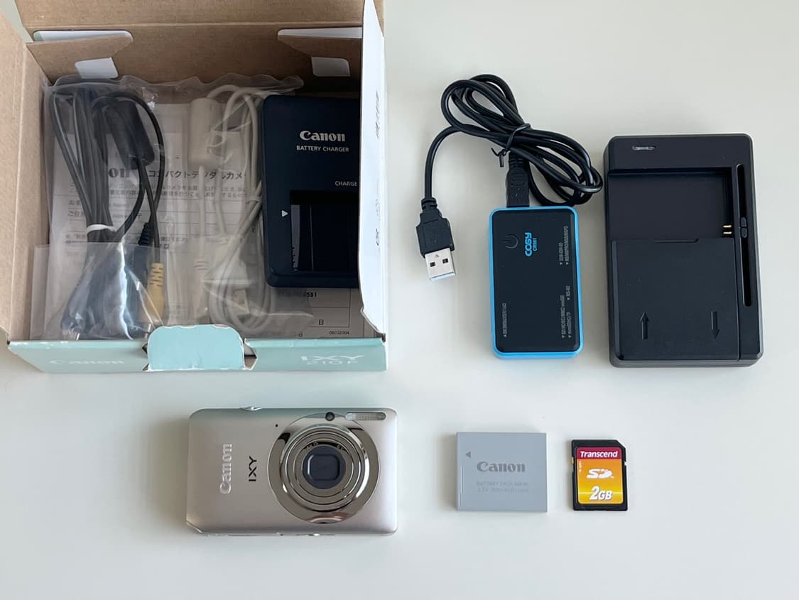 [민트급] 캐논 익시 210F 실버 풀박스 / 디지털카메라 빈티지디카 상품이미지8