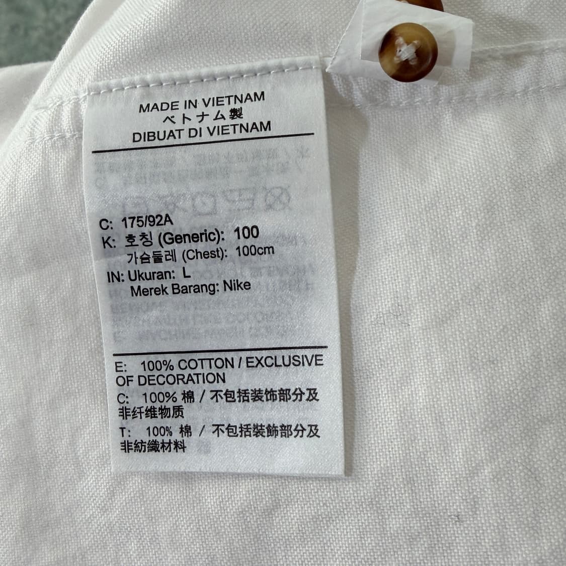 [L] 나이키 버튼다운 옥스포드셔츠 상품이미지8
