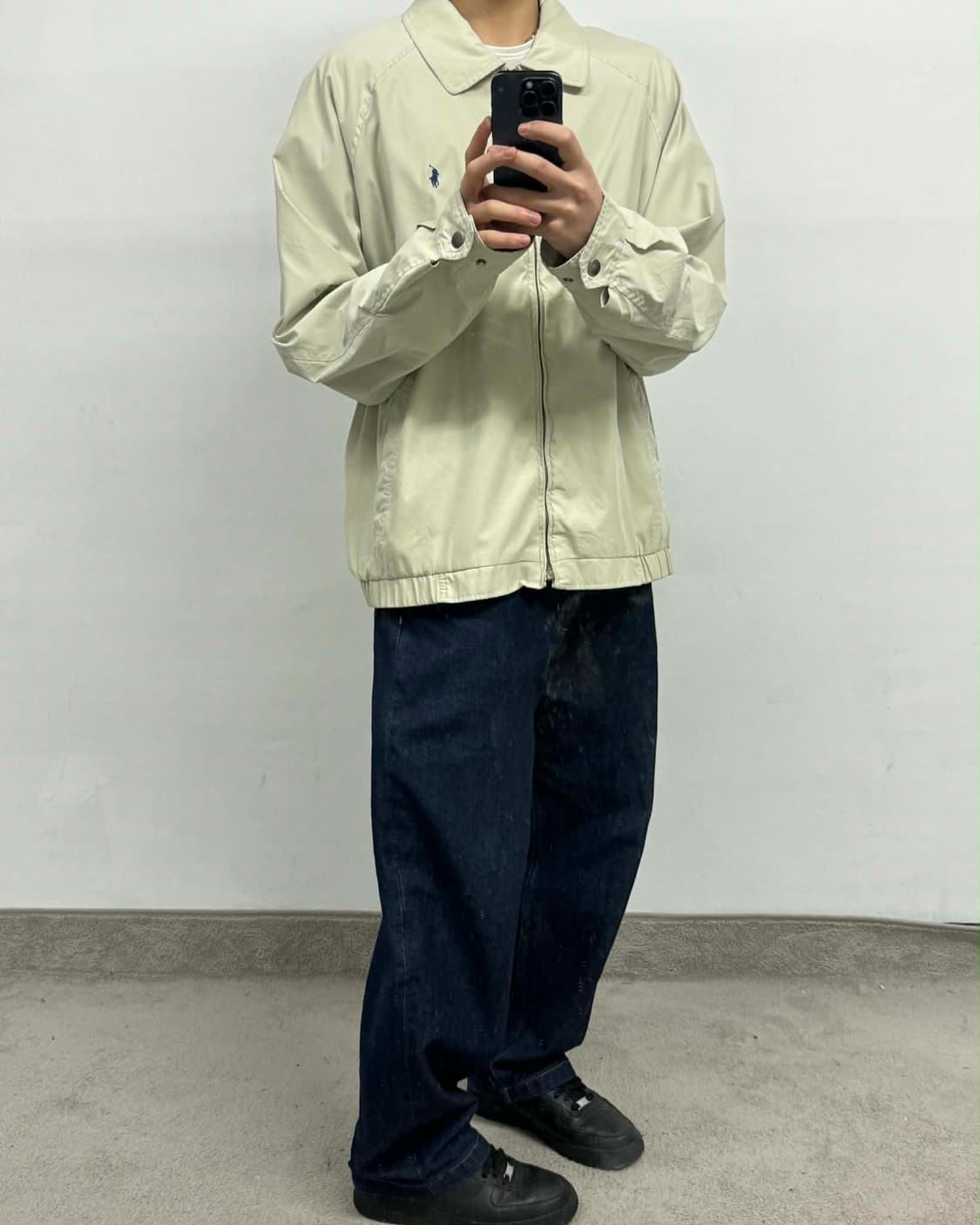 [L] 폴로 랄프로렌 베이지 코튼 스윙탑 자켓 상품이미지3