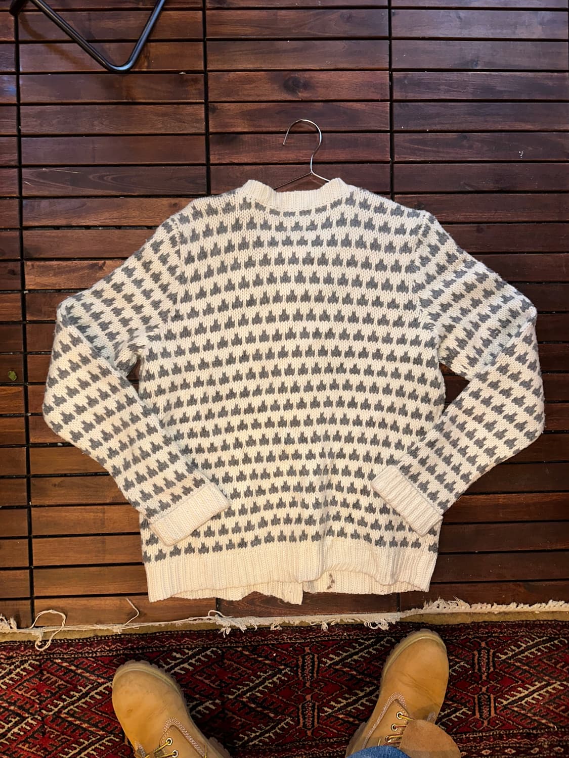 American vintage white/grey KN 상품이미지5