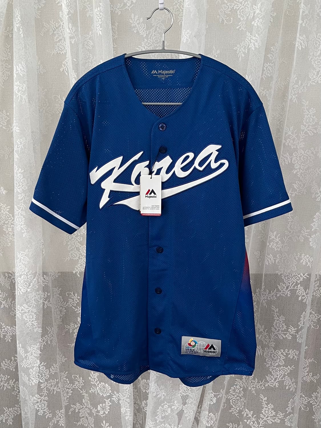 새상품 2017 마제스틱 WBC 야구 국대 유니폼 노마킹 상품이미지1