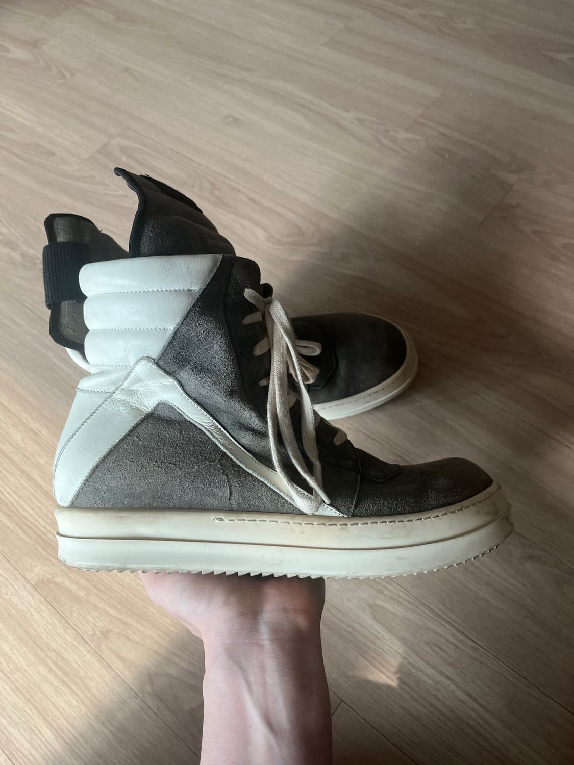 릭오웬스 지오바스켓 더스트 41.5 상품이미지6