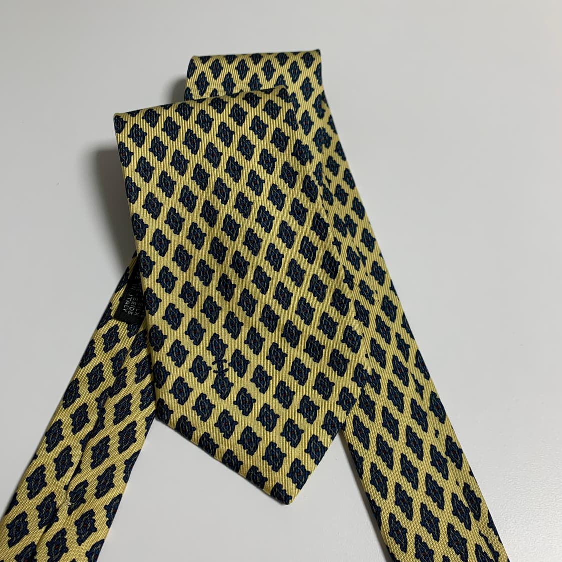 샤넬(CHANEL) 클래식 명품넥타이 100실크 A+등급 8.3cm 상품이미지9