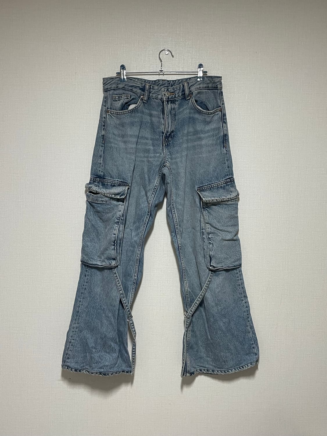 자라 카고 미드라이즈 데님팬츠 상품이미지1