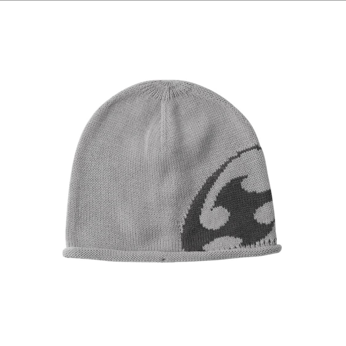 산산기어 로고 비니 웜 그레이 24ss 상품이미지1