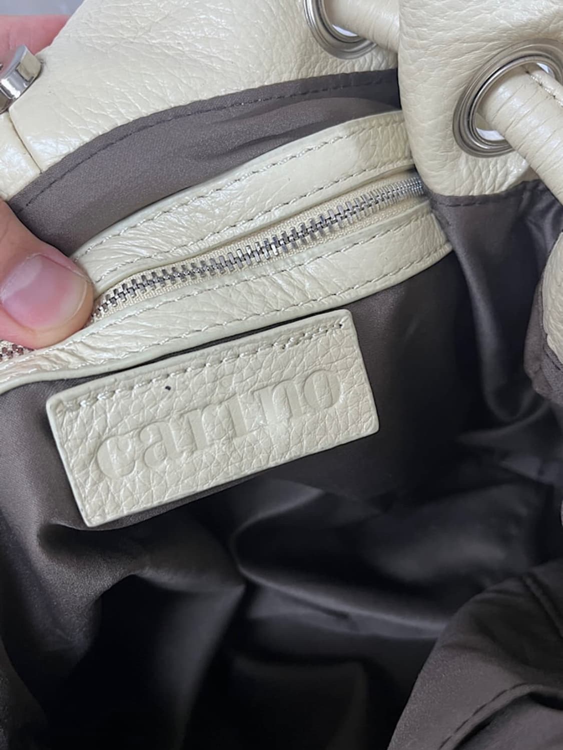 vintage ivory bag 상품이미지4