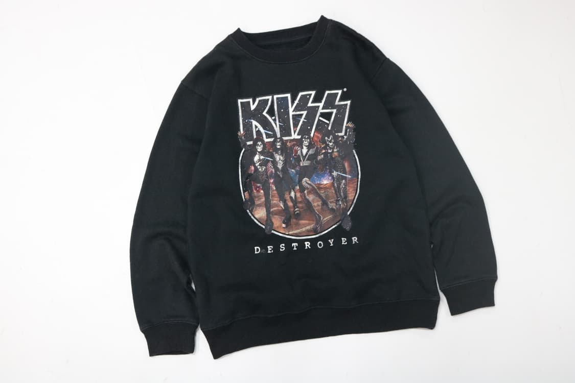 KISS 키스 "DESTROYER" 앨범 아트 빈티지 맨투맨 (M) 상품이미지2