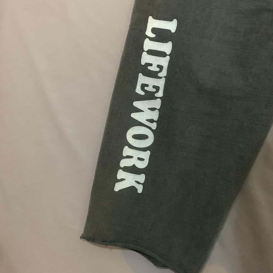 S 라이프워크 피그먼트 트레이닝 컷팅 스웻팬츠 바지 상품이미지3