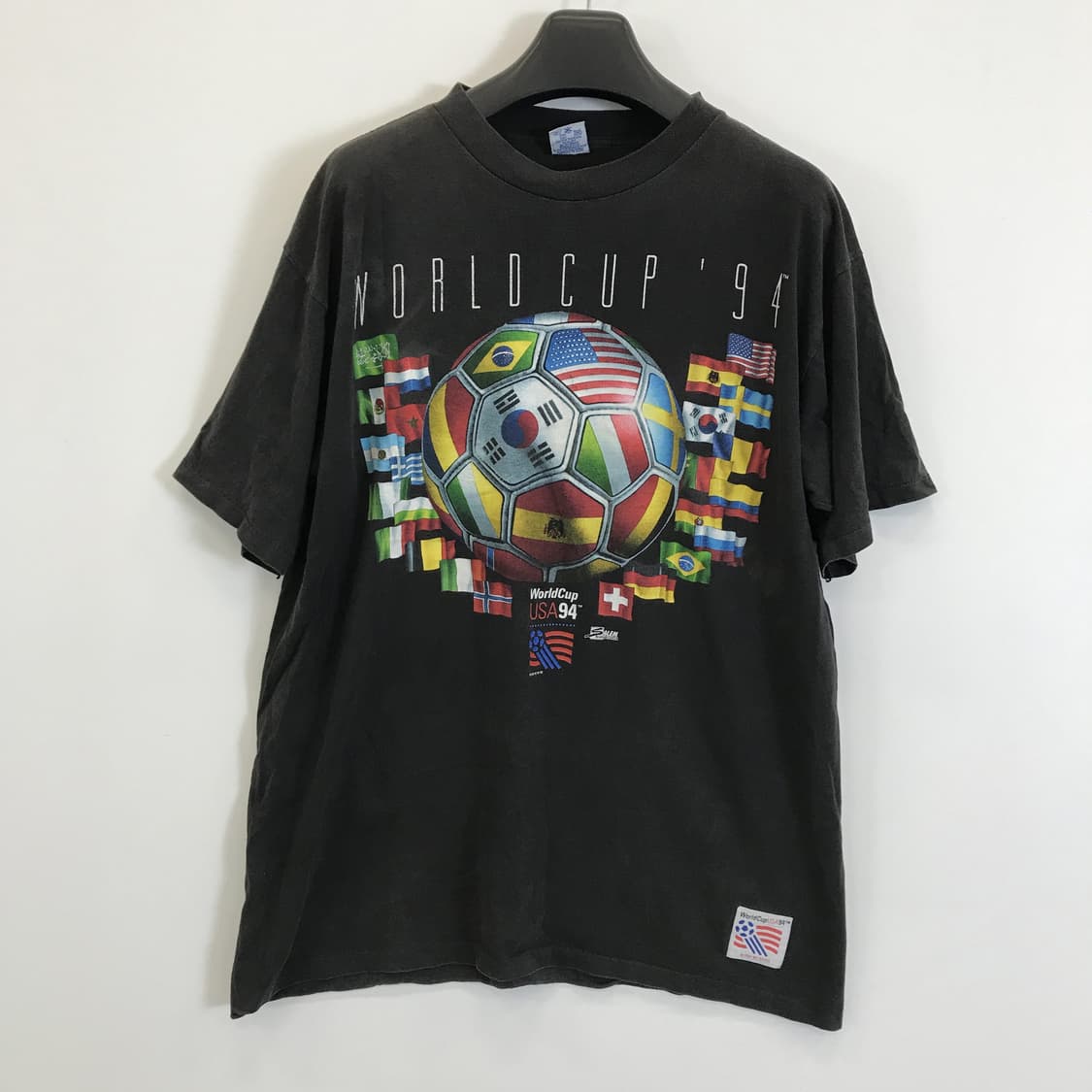 90s 1994 USA 월드컵 티셔츠 USA메이드 [L] 상품이미지1