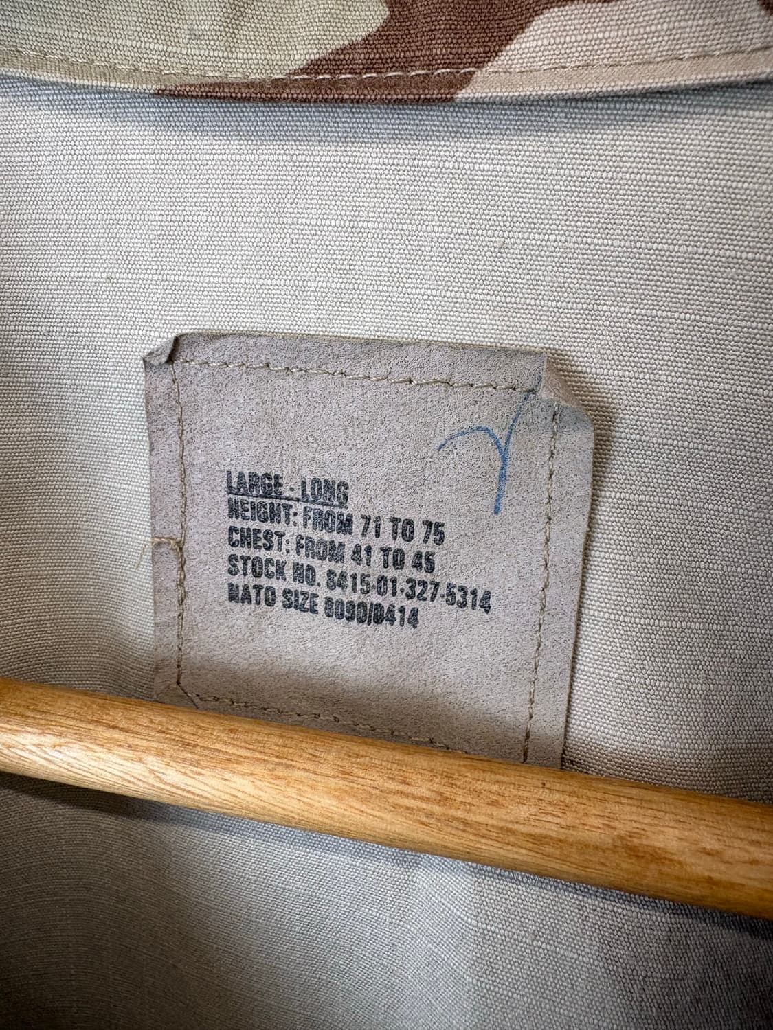 90s US ARMY 데저트 카모 bdu 자켓 상품이미지7