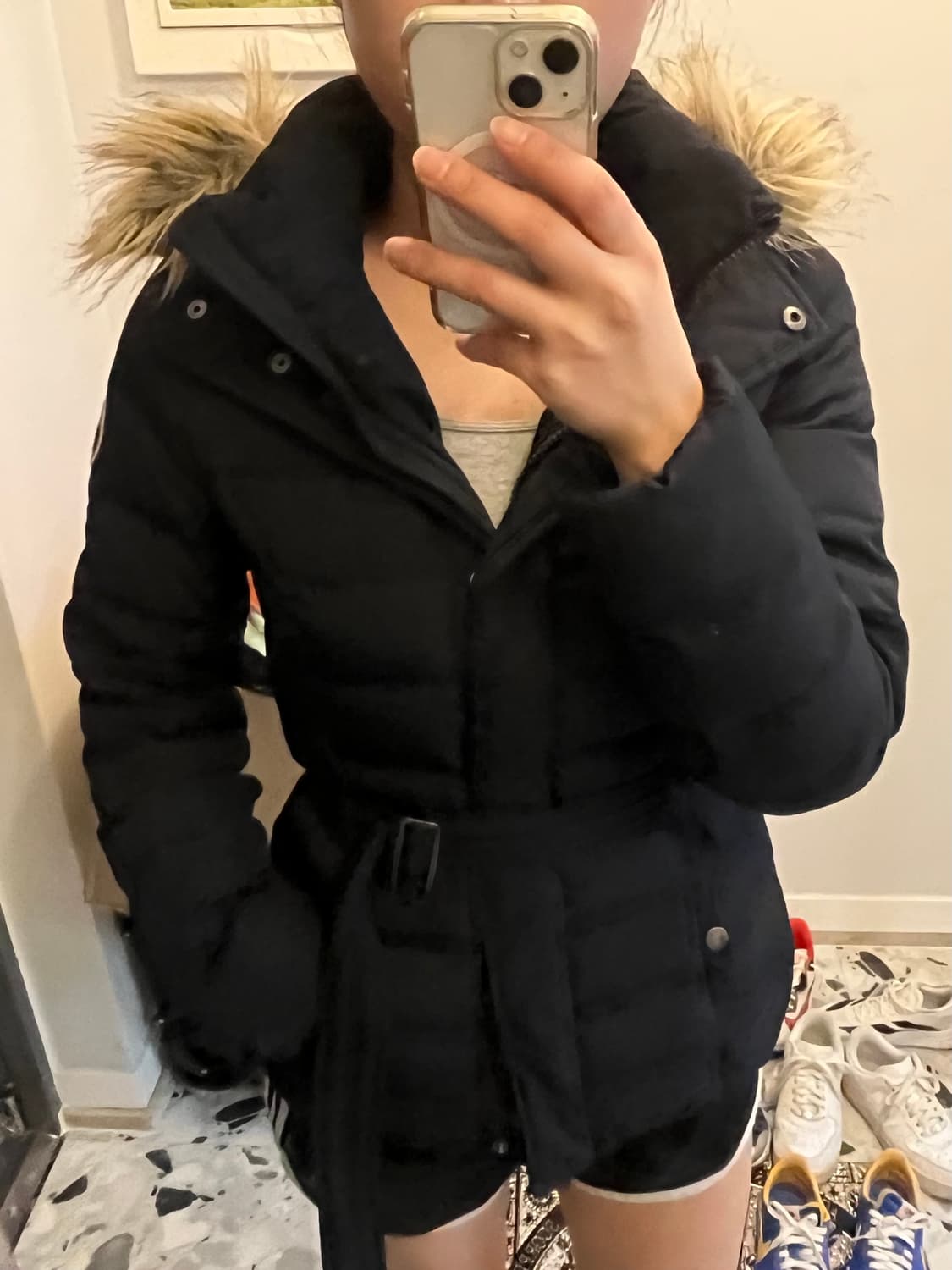 아베크롬비 울프죠 패딩 네이비 상품이미지2