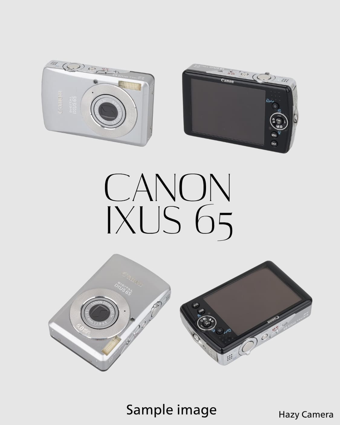 캐논 익서스 65 CANON IXUS 65 빈티지 디지털카메라 디카 상품이미지2