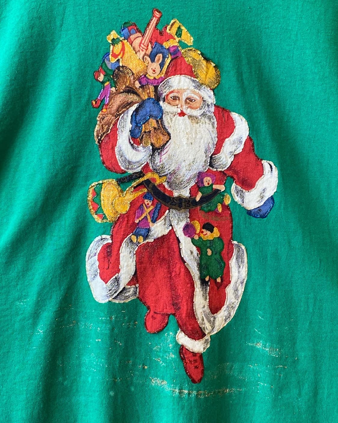 90's hanes santa claus T shirt 상품이미지5